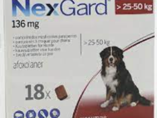 NexGard Chewable X-Large 25-50Kg Red / Piece